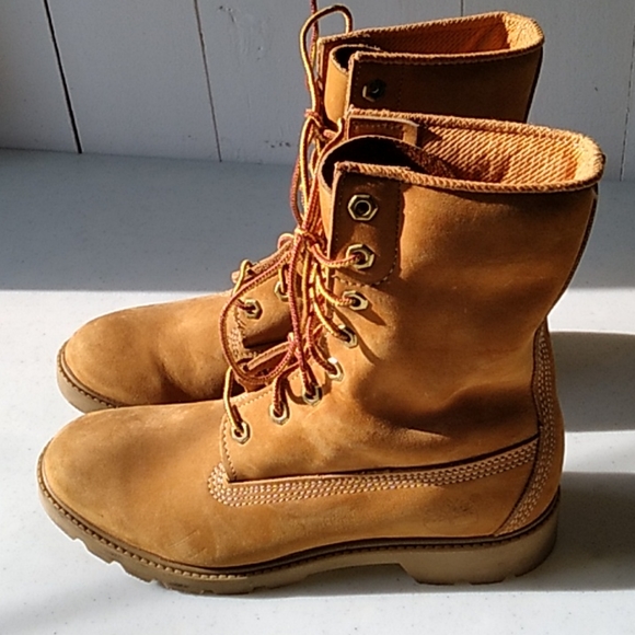 TIMBERLAND Vintage 8 Eye Lace-up Boots - Picture 1 of 9